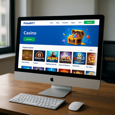 PelaaNYT Casino - Desktop Design Interface - Schweiz Online Gaming
